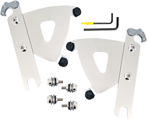 Road Warrior Trigger-Lock Mounting Kit - Polished - FLSTF