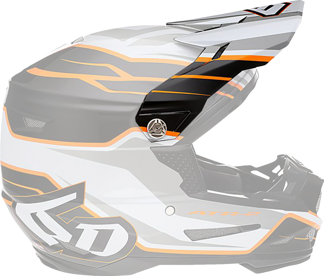 ATR-2 Visor - Phase - White Orange