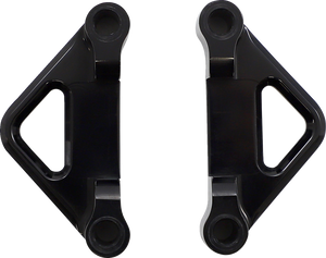 Hot Legs/Bagger Legs Fender Spacers - Black - 1.25" Spacer - For 5-1/2" Width Fender - Lutzka's Garage