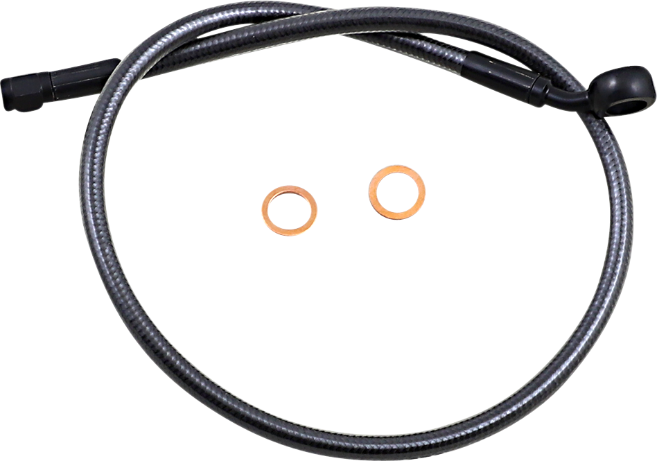 Brake Line - 12mm-35° - 26" - Black Pearl