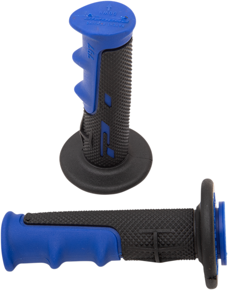 Grips - Cross - 797 - Blue/Black - Lutzka's Garage