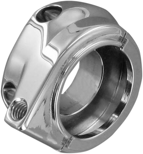 Throttle Housing - Single Cable - Chrome - Lutzka's Garage