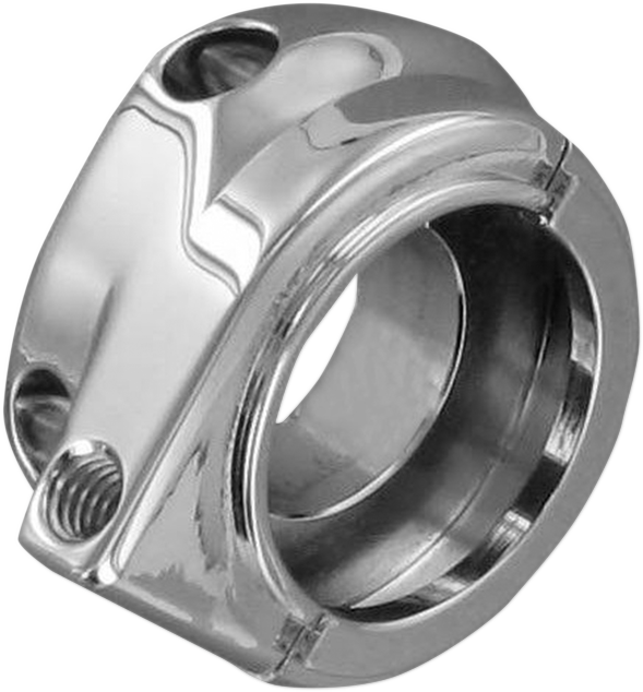 Throttle Housing - Single Cable - Chrome - Lutzka's Garage