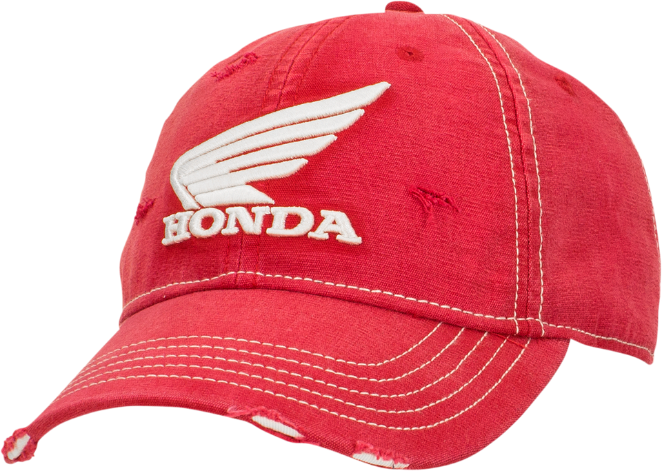 Honda Race Hat - Red - Lutzka's Garage