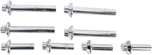 Head Bolts - Chrome - Lutzka's Garage