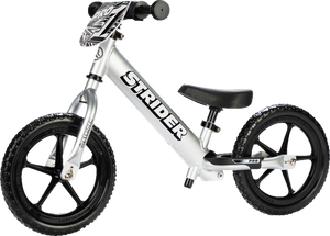 12" Pro Balance Bike - Silver - Lutzka's Garage