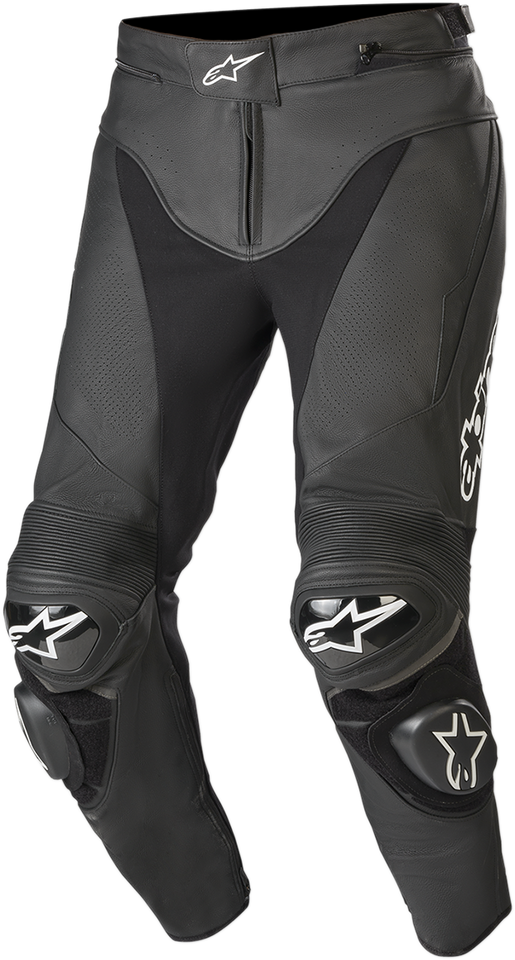 Track v2 Leather Pants - Black - US 28 / EU 44 - Lutzka's Garage