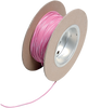 100 Wire Spool - 18 Gauge - Pink/White - Lutzka's Garage