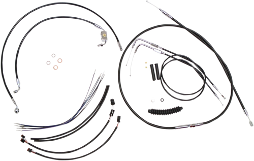 Control Cable Kit - XR - Black - Lutzka's Garage