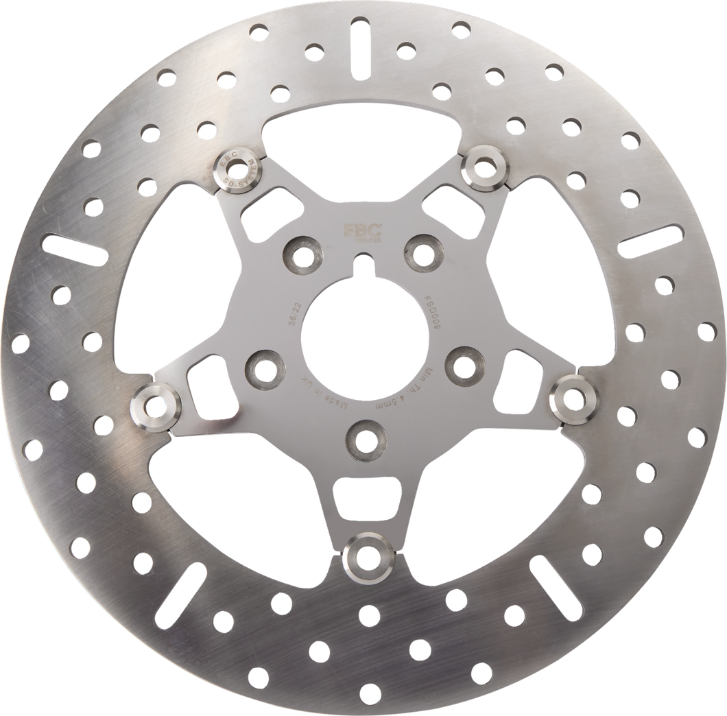 Brake Rotor - Polished Carrier - FSD009