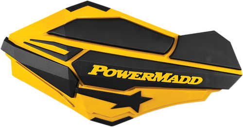 Handguards - Ski-Doo Yellow/Black