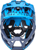 DH Invader Helmet - LTD Glitch - Matte Navy/Cyan - L-2XL