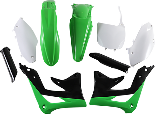 Full Replacement Body Kit - OEM 12 Green/Black/White