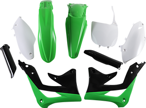 Full Replacement Body Kit - OEM 12 Green/Black/White