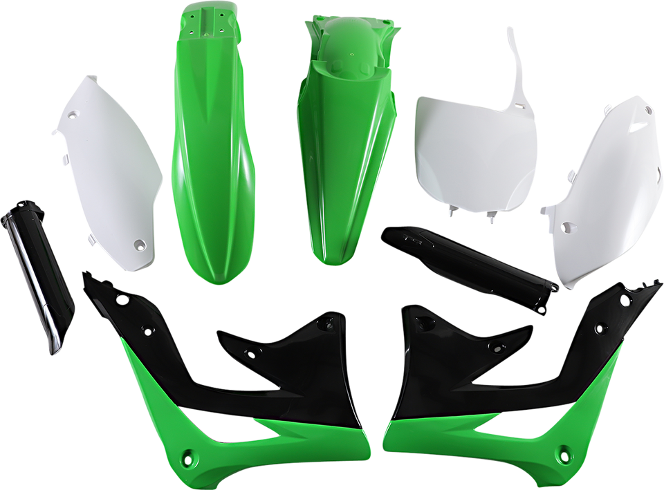 Full Replacement Body Kit - OEM 12 Green/Black/White