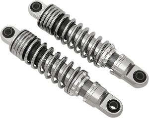 Premium Ride-Height Adjustable Shocks - Chrome - Standard - 11" - Lutzka's Garage