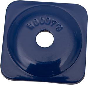 Support Plates - Blue - Square - 48 Pack - Lutzka's Garage