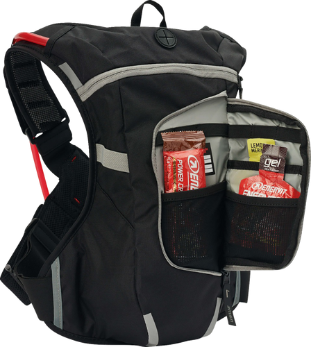 Moto Hydration Pack - 4L - Black/Gray - Lutzka's Garage