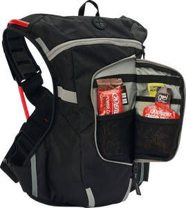 Moto Hydration Pack - 4L - Black/Gray - Lutzka's Garage