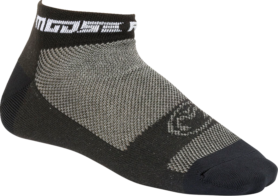 Casual Low Socks - Black/Gray - S/M - Lutzka's Garage