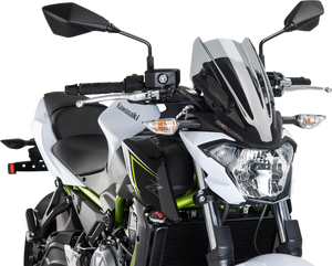 New Generation Windscreen - 13-3/8" - Smoke - Kawasaki