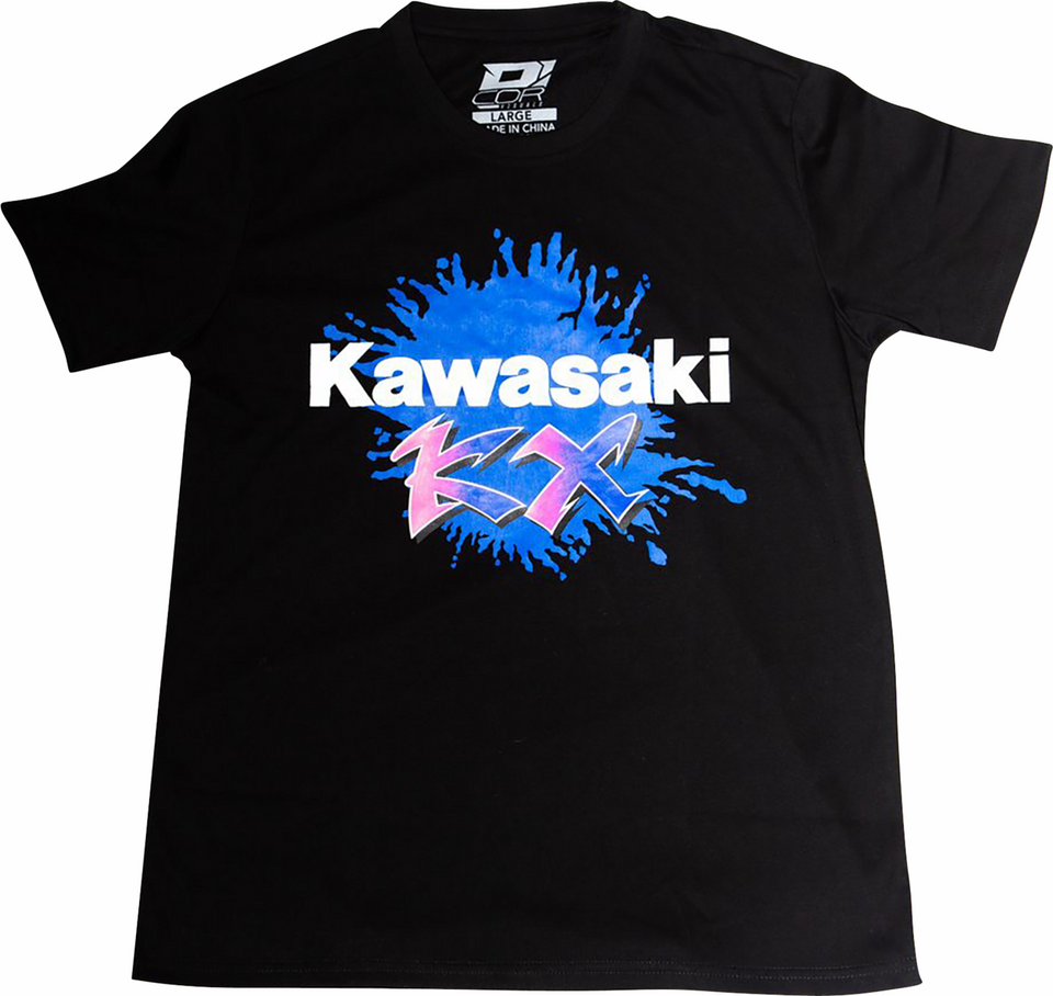 Kawasaki Factory T-Shirt - Black - XL - Lutzka's Garage