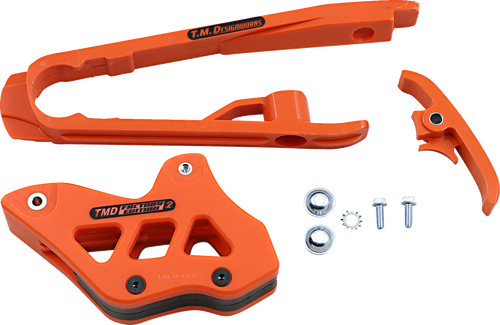 Chain Guide/Slider - KTM/Gas Gas - Orange - Lutzka's Garage