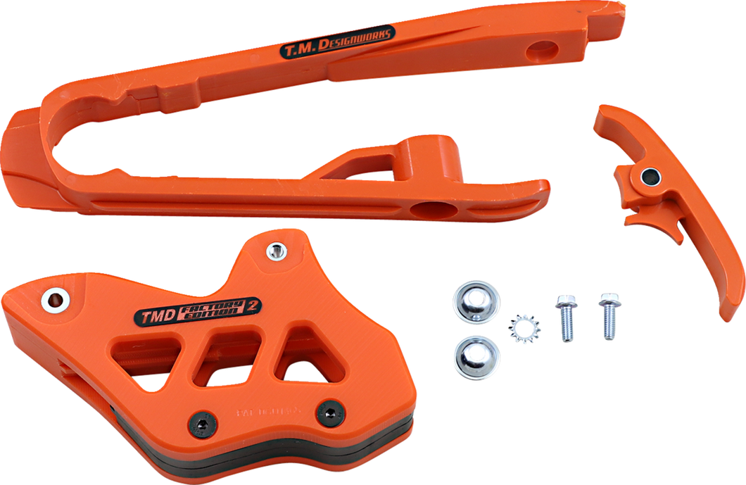 Chain Guide/Slider - KTM/Gas Gas - Orange - Lutzka's Garage