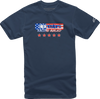 USA Again T-Shirt - Navy - Medium - Lutzka's Garage