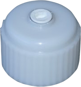 Fuel Can Cap/Plug - Replacement - White - Lutzka's Garage