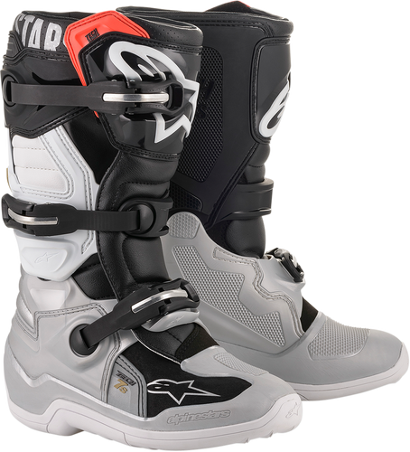 Tech 7S Boot - Black/Silver/White/Gold - US 2 - Lutzka's Garage