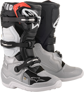 Tech 7S Boot - Black/Silver/White/Gold - US 2 - Lutzka's Garage