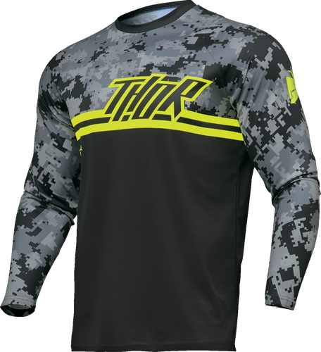 Youth Sector DIGI Camo Jersey - Black/Camo - 2XS - Lutzka's Garage