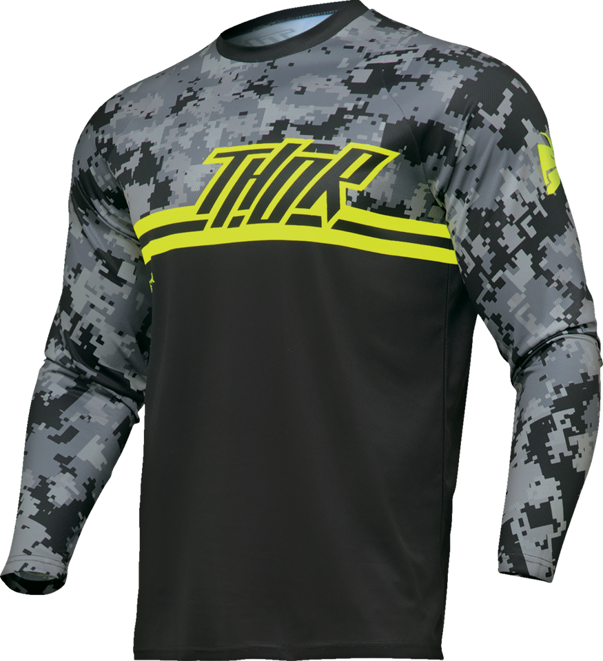 Youth Sector DIGI Camo Jersey - Black/Camo - 2XS - Lutzka's Garage