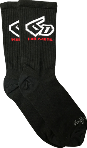 6D Cycling Socks - Black - Small/Medium - Lutzka's Garage