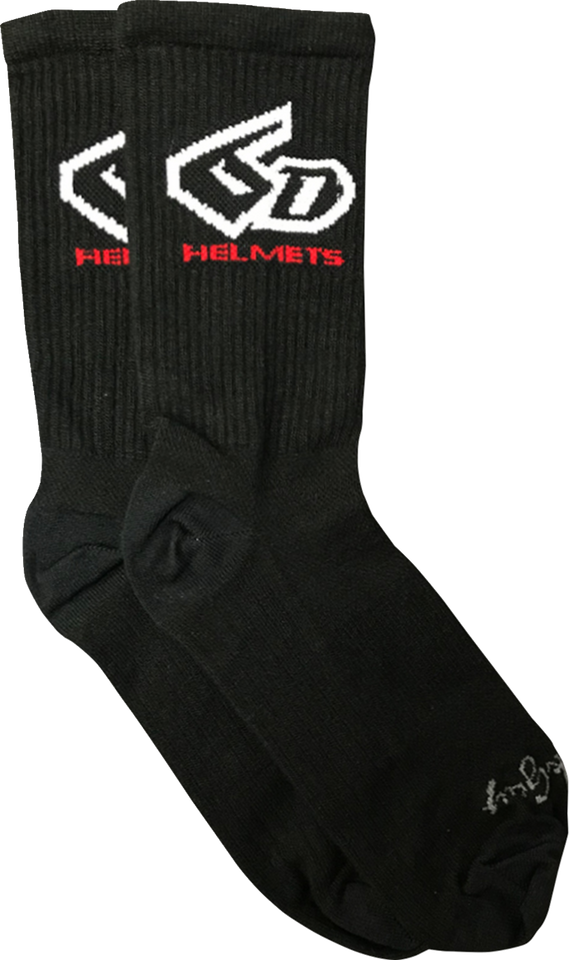 6D Cycling Socks - Black - Small/Medium - Lutzka's Garage