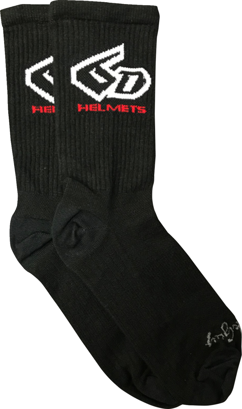 6D Cycling Socks - Black - Small/Medium - Lutzka's Garage