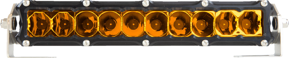 Light Bar - 10" - Flood/Spot - Amber - Lutzka's Garage