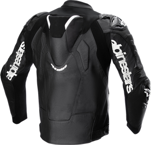 Atem v5 Leather Jacket - Black/White - US 40 / EU 50 - Lutzka's Garage