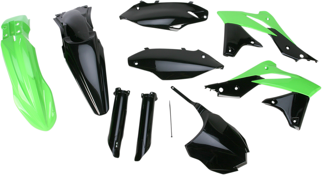 Full Replacement Body Kit - OEM 13 Black/Green