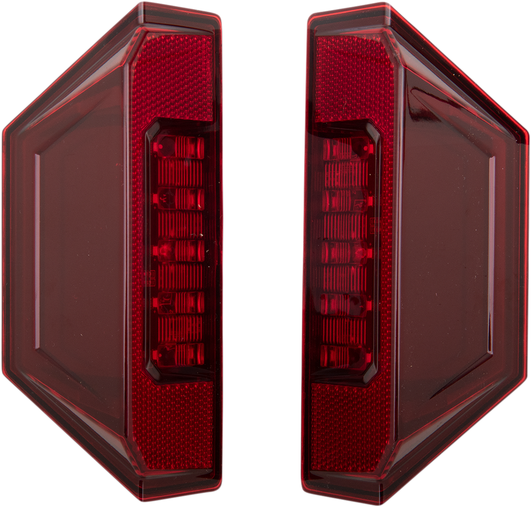 Taillights - LED - Ranger 900 - Red - Lutzka's Garage