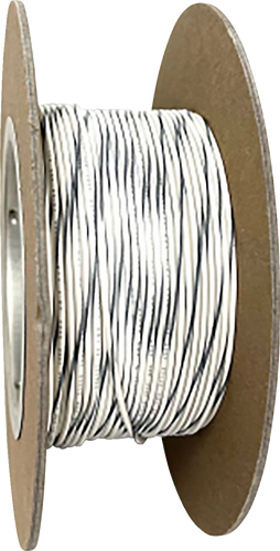 100 Wire Spool - 20 Gauge - White/Gray - Lutzka's Garage