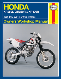 Manual - Honda XR250R/250L/400