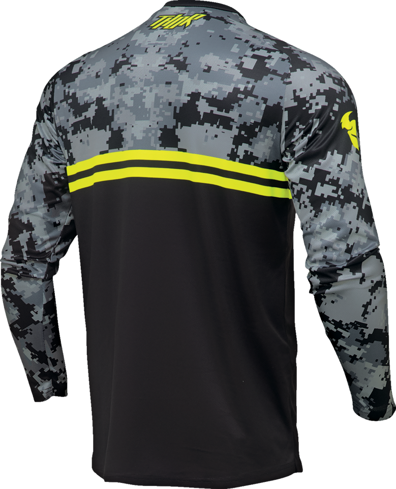 Youth Sector DIGI Camo Jersey - Black/Camo - XS - Lutzka's Garage