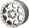 Wheel - 351X 5-Lug Beadlock - Front/Rear - Machined - 15x7 - 5/4.5 - 5+2