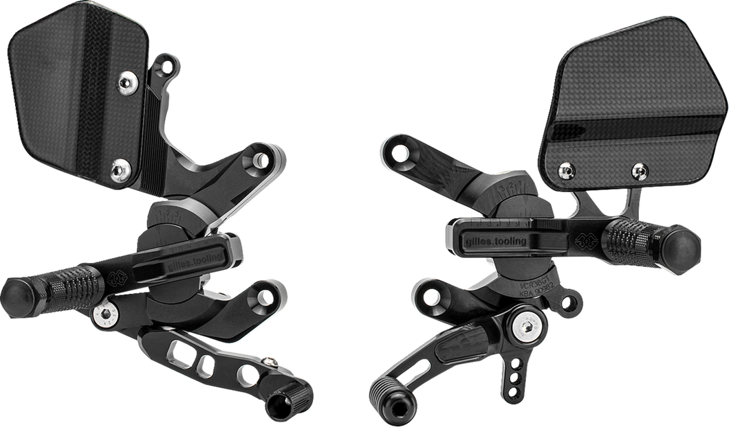 Adjustable Rearset - Black - KTM - Lutzka's Garage