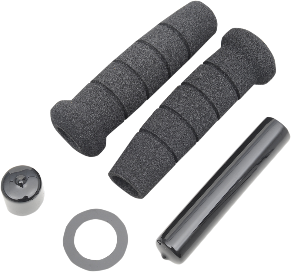 Grips - Superbike - 7/8" - Black - Lutzka's Garage