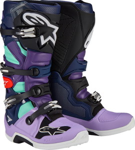 Limited Edition Imperial Tech 7 Boots - Purple/Blue/Black - US 8 - Lutzka's Garage