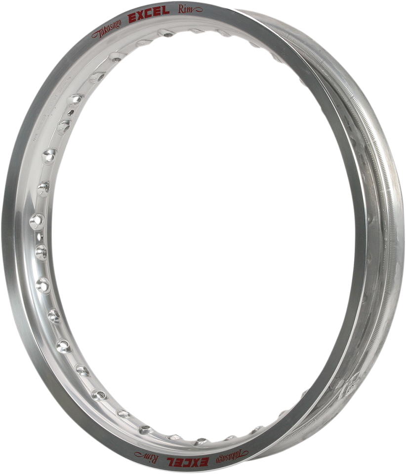 Rim - Takasago - Supermoto - Rear - 32 Hole - Silver - 18x2.15 - Lutzka's Garage