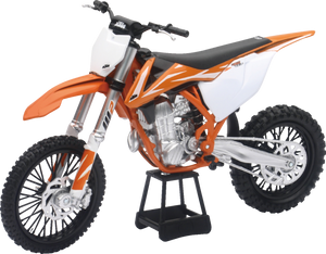 KTM 450 SX-F 2018 Dirt Bike - 1:10 Scale - Orange/Black/White - Lutzka's Garage